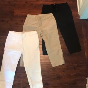 Bundle of 3! Loft petite capris